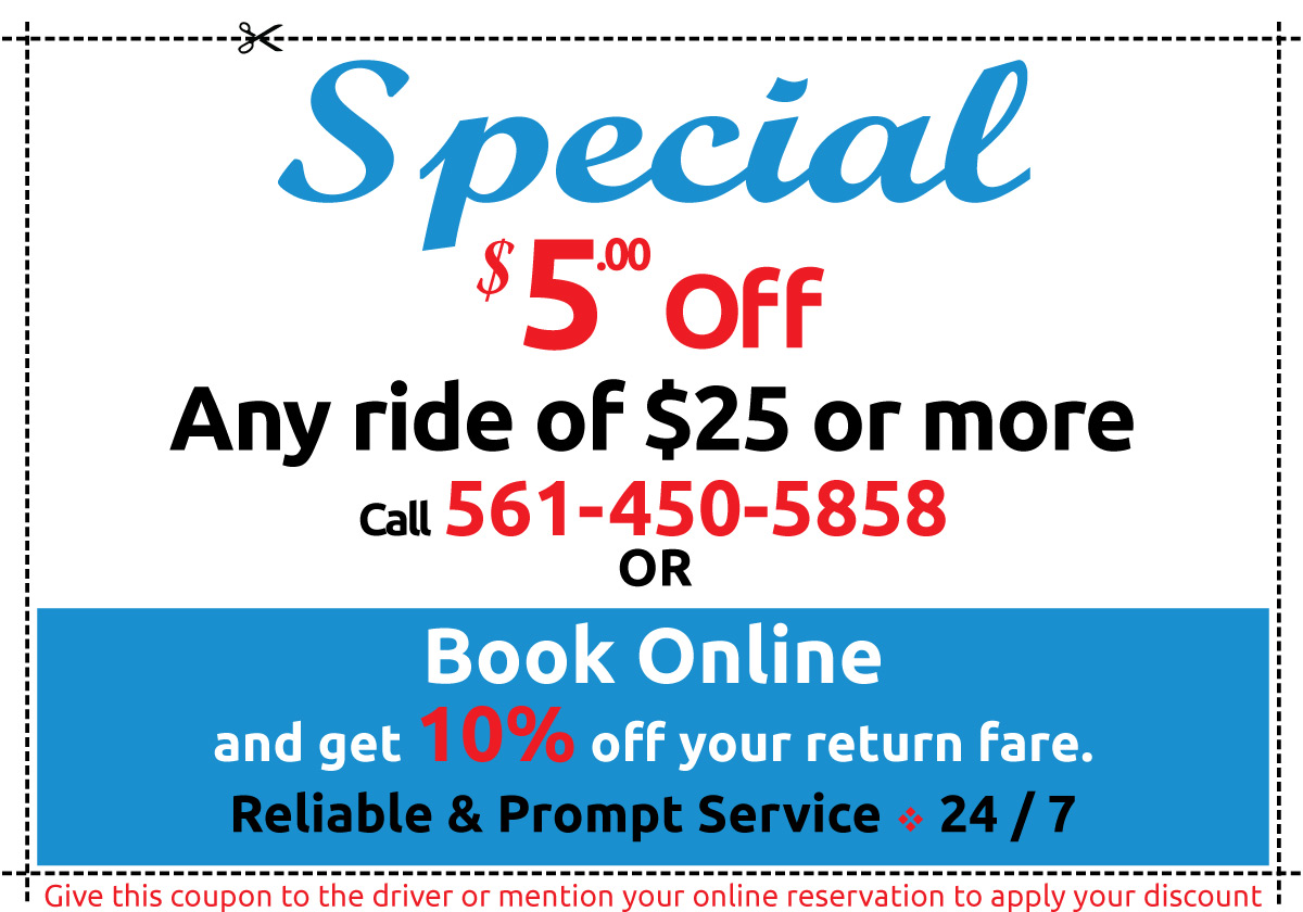 Special Coupon Any Ride Discount